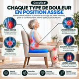 Coxylia™ – Le coussin d'assise pour retrouver le plaisir d'être bien installé